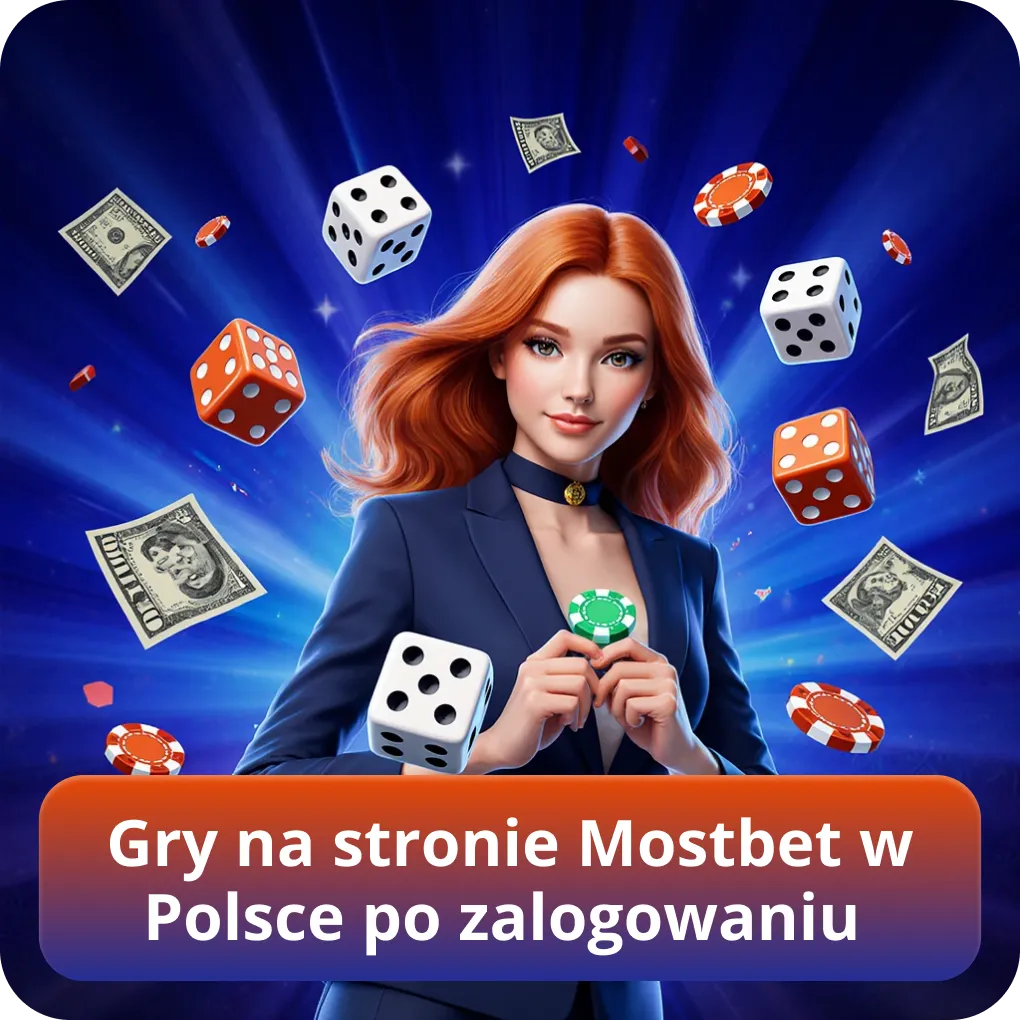 Gry na stronie Mostbet w Polsce po zalogowaniu